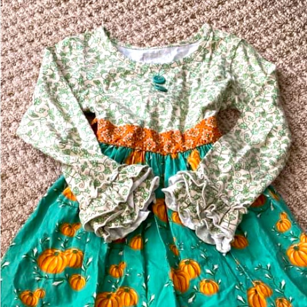 Eleanor rose 6-7 VGUC thanksgiving dress